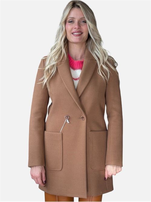 cappotto doppiopetto PATRIZIA PEPE | 2O0036A525B811